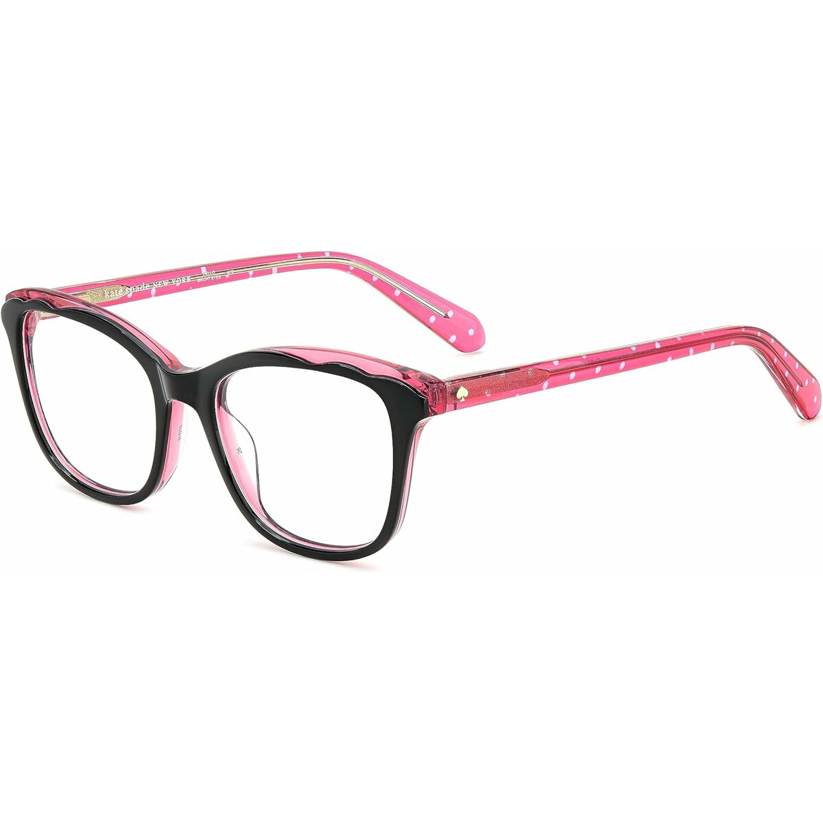 Monture de Lunettes Femme Kate Spade ELODIE807E716 Noir Ø 47 mm