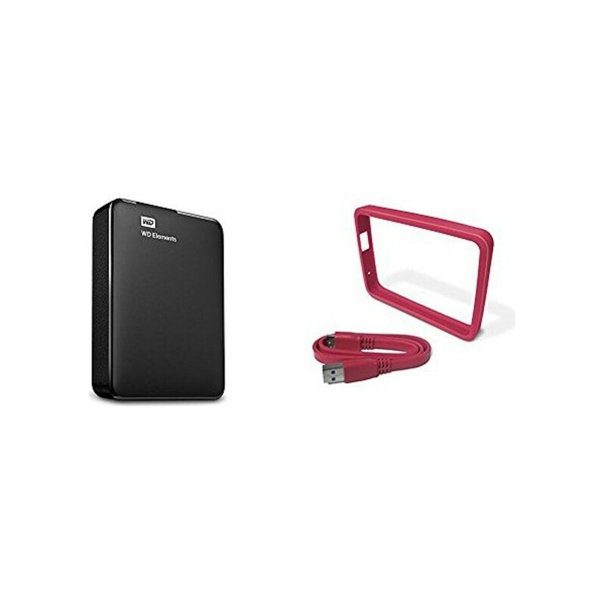 Disque Dur Externe Western Digital WD Elements Portable Noir 4 TB