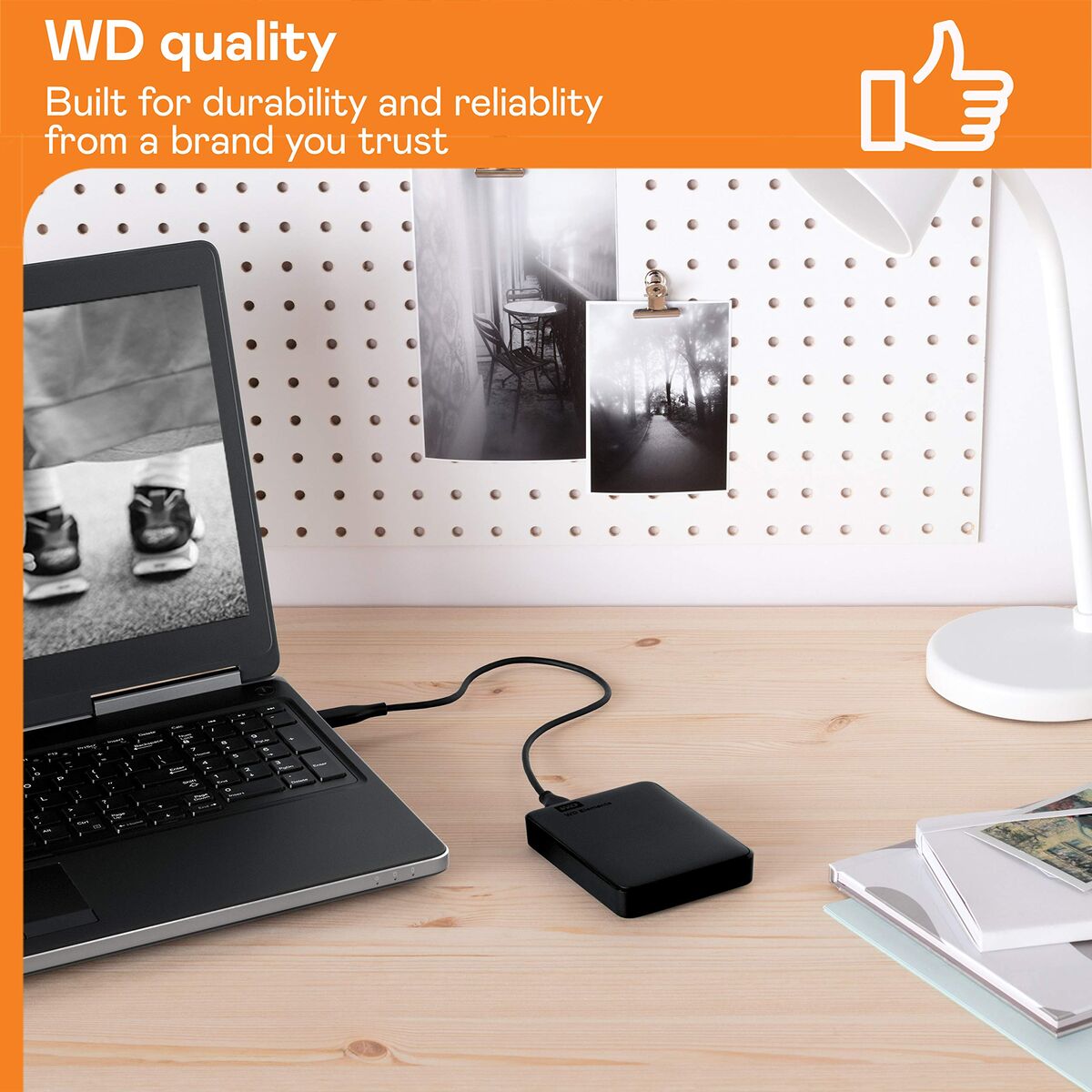 Disque Dur Externe Western Digital WDBHJS0060BBK-WESN Noir 6 TB HDD