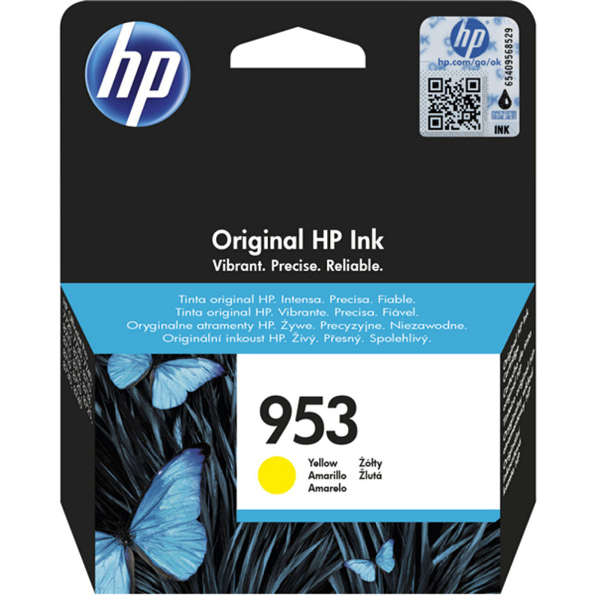 Cartouche d'encre originale HP F6U14AE#BGX Jaune Magenta 50gr