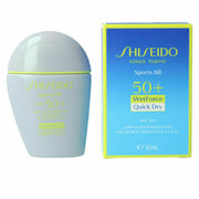 Crème Solaire Avec Couleur Shiseido Sports BB SPF50+ Demi teinte