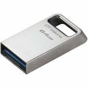 Clé USB Kingston DataTraveler Micro 64 GB Noir Argenté