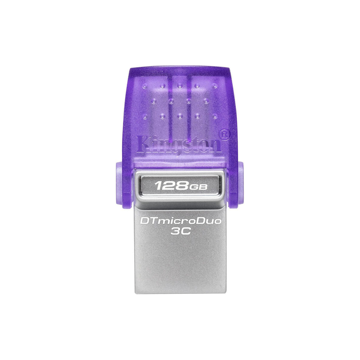 Clé USB Kingston microDuo 3C Noir Violet 128 GB