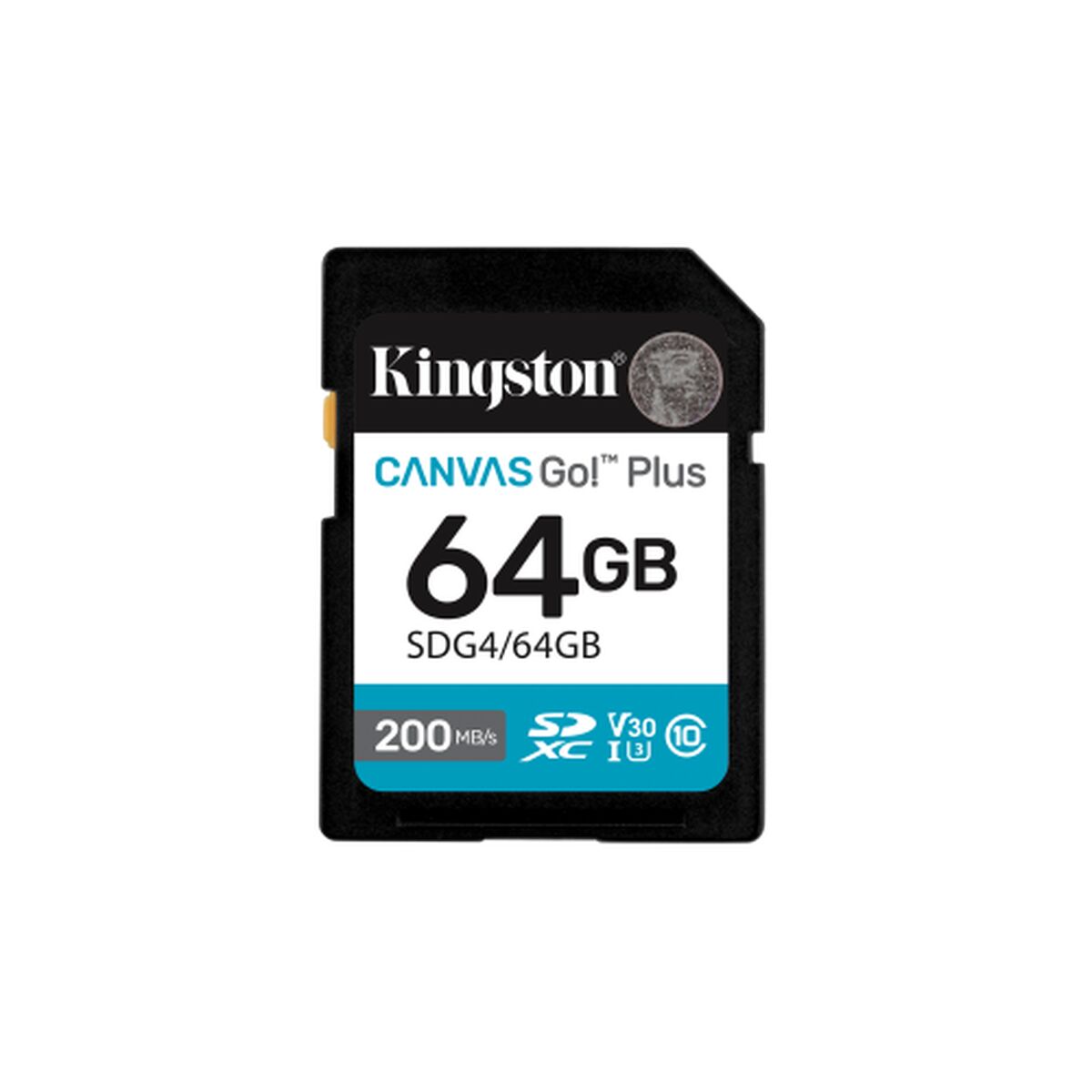Carte Mémoire Micro SD avec Adaptateur Kingston SDG4/64GB 64 GB