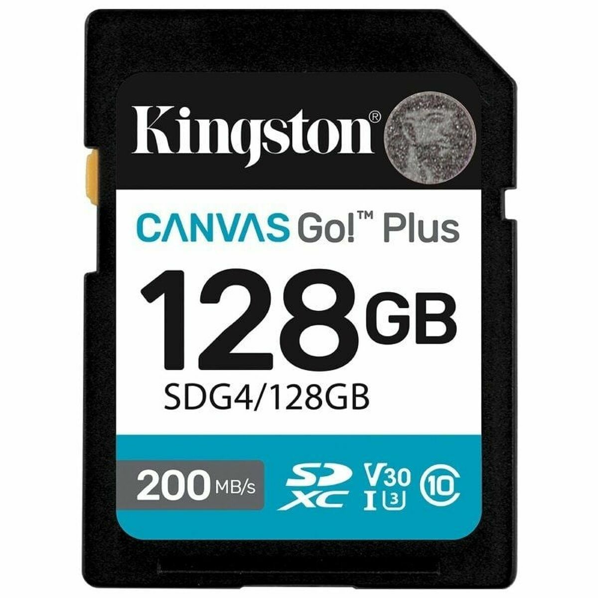 Carte Mémoire Micro SD avec Adaptateur Kingston SDG4/128GB 128 GB