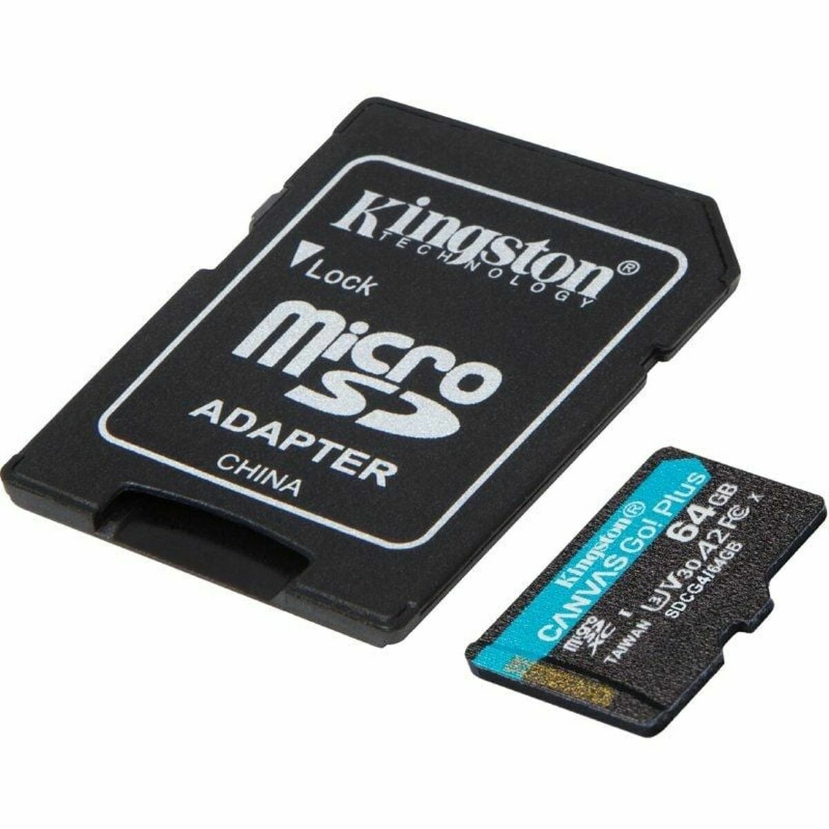 Carte Mémoire Micro SD avec Adaptateur Kingston SDCG4/64GB