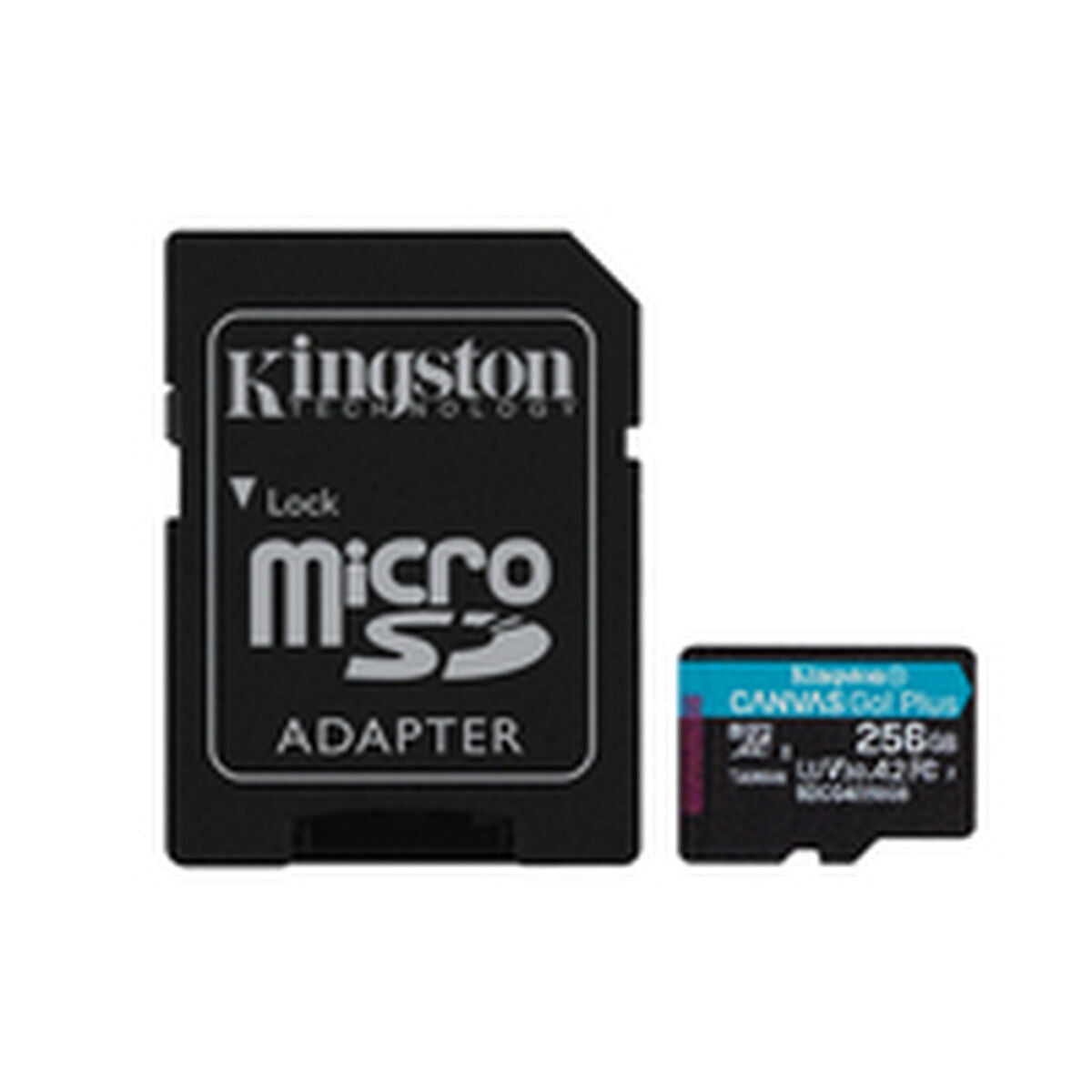 Carte Mémoire Micro SD avec Adaptateur Kingston SDCG4/256GB
