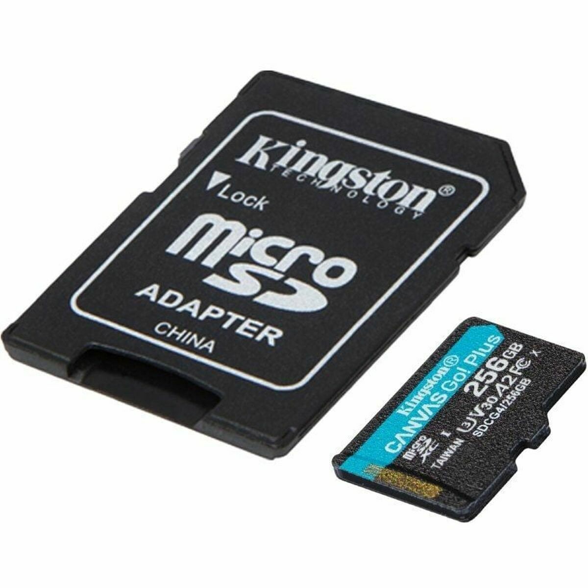 Carte Mémoire Micro SD avec Adaptateur Kingston SDCG4/256GB