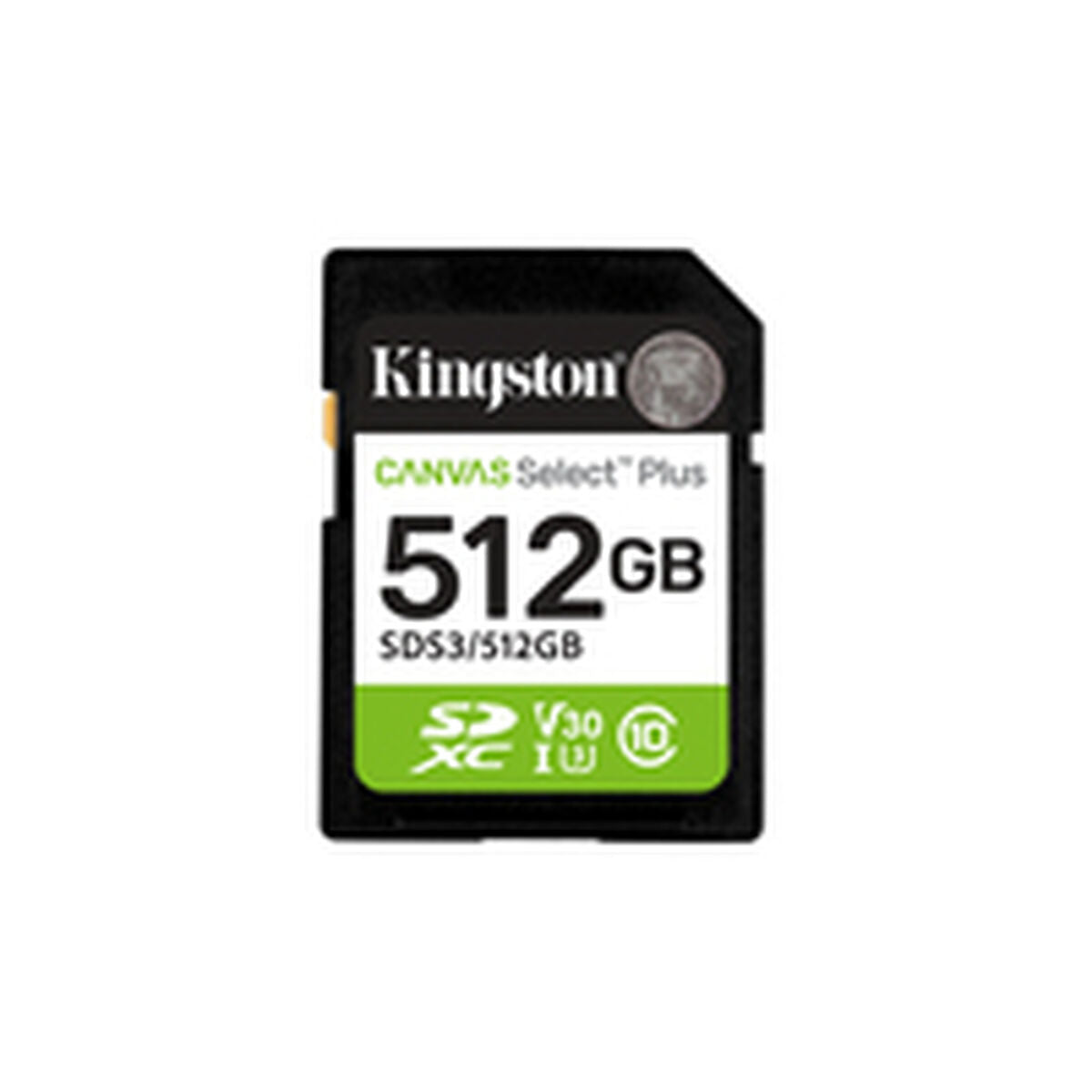 Carte Mémoire Micro SD avec Adaptateur Kingston SDS3/512GB 512 GB