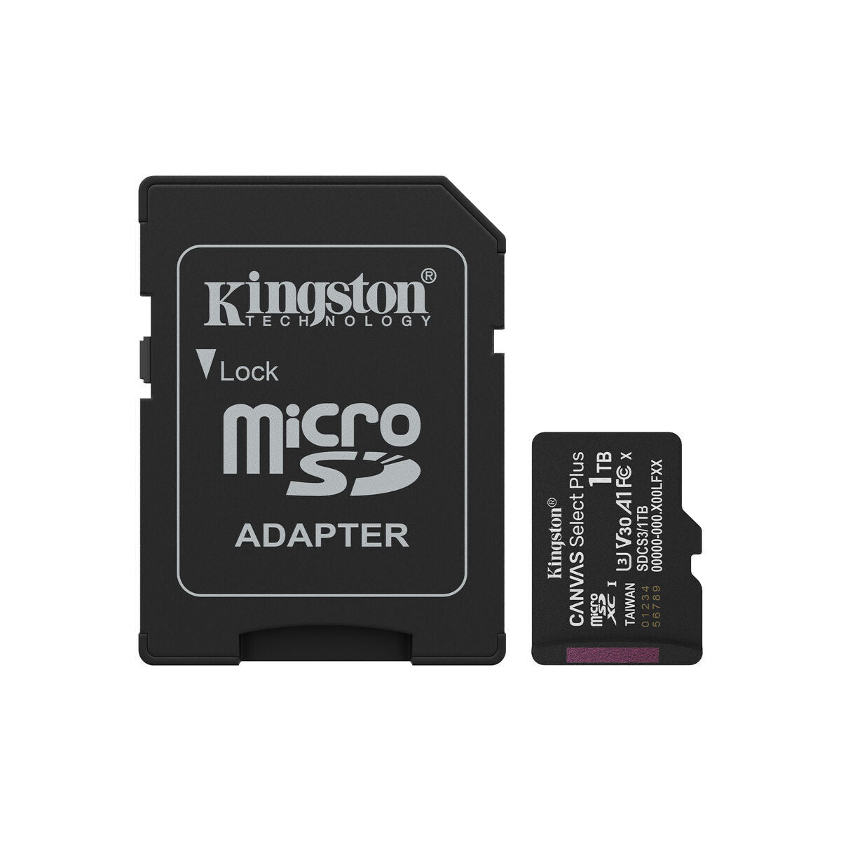 Carte Mémoire Micro SD avec Adaptateur Kingston SDCS3/1TB 1 TB