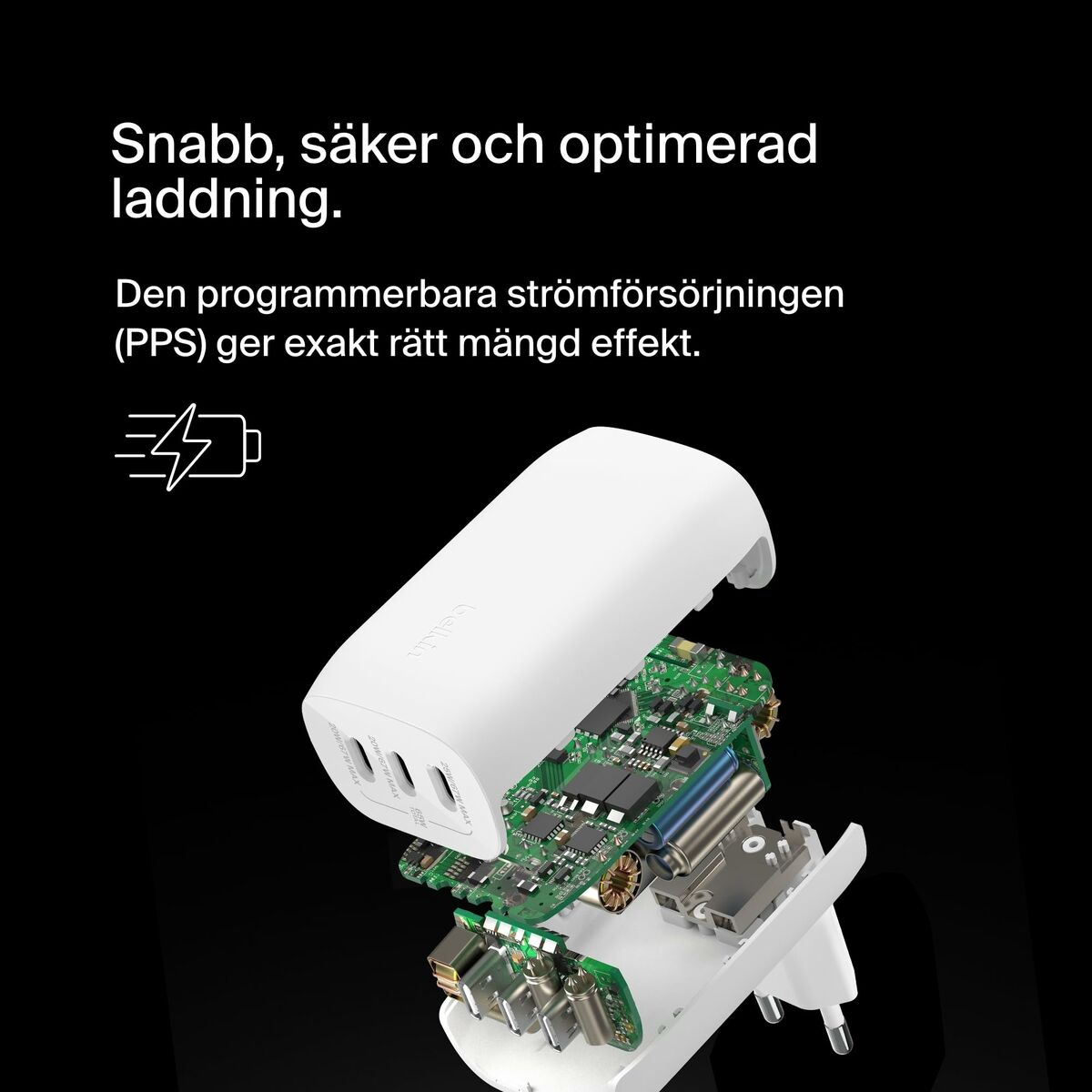 Câble USB Belkin WCC002CFWH Blanc