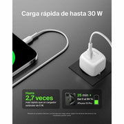 Câble Lightning Belkin WCA008KQWH Blanc 30 W