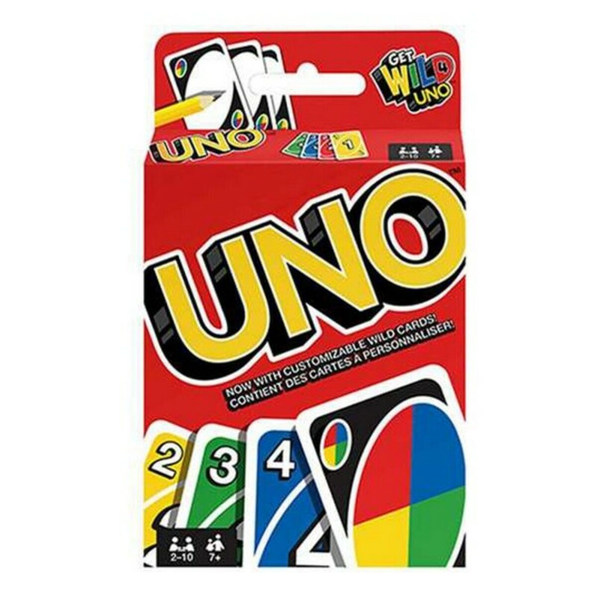 Jeu de société Uno Mattel UNO Cartas