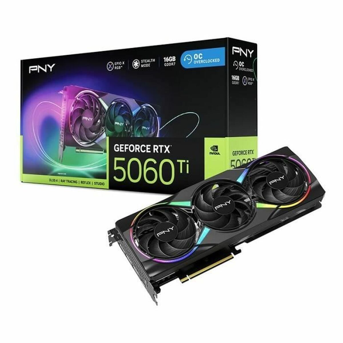 Carte Graphique PNY geforce rtx 5060 ti 16 GB GDDR7