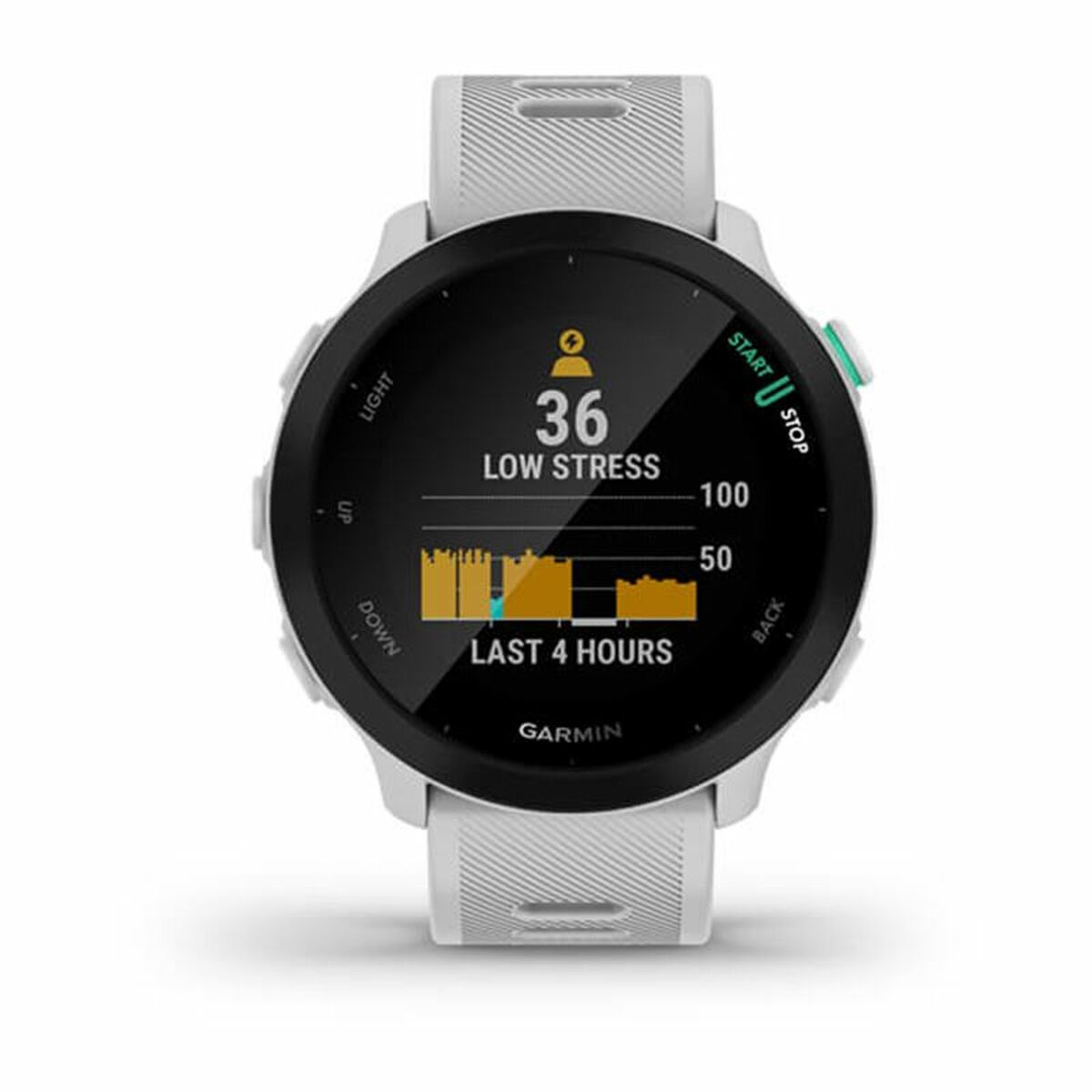 Montre intelligente GARMIN Forerunner 55 Blanc 1,04"