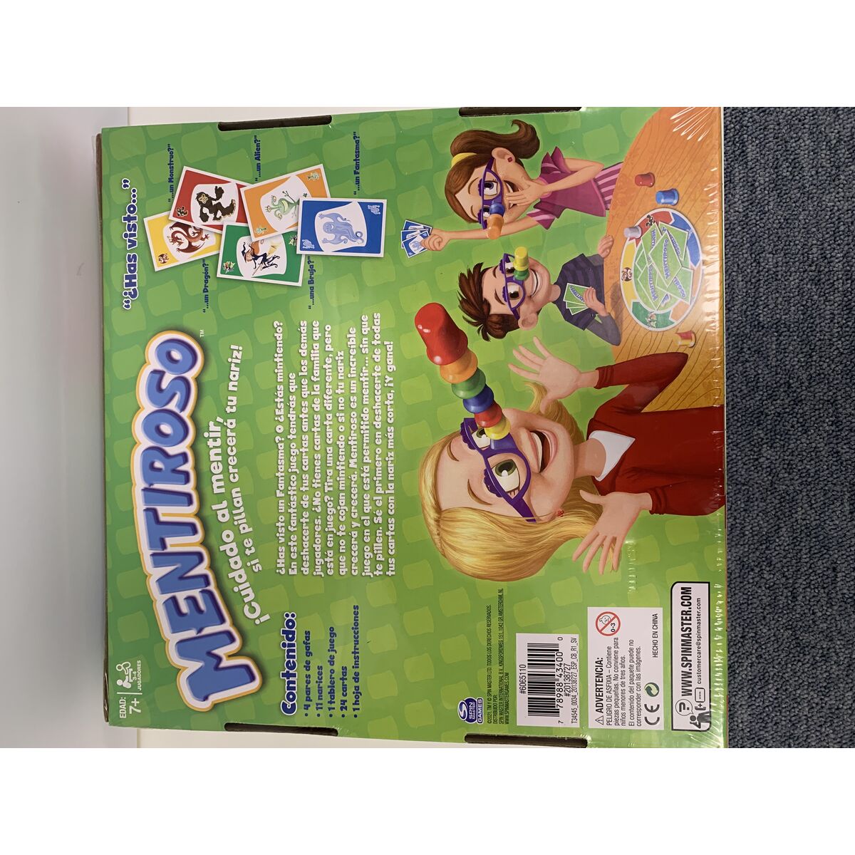 Jeu de société Spin Master Mentiroso 29 Pièces 26,67 x 26,67 x 5,08 cm