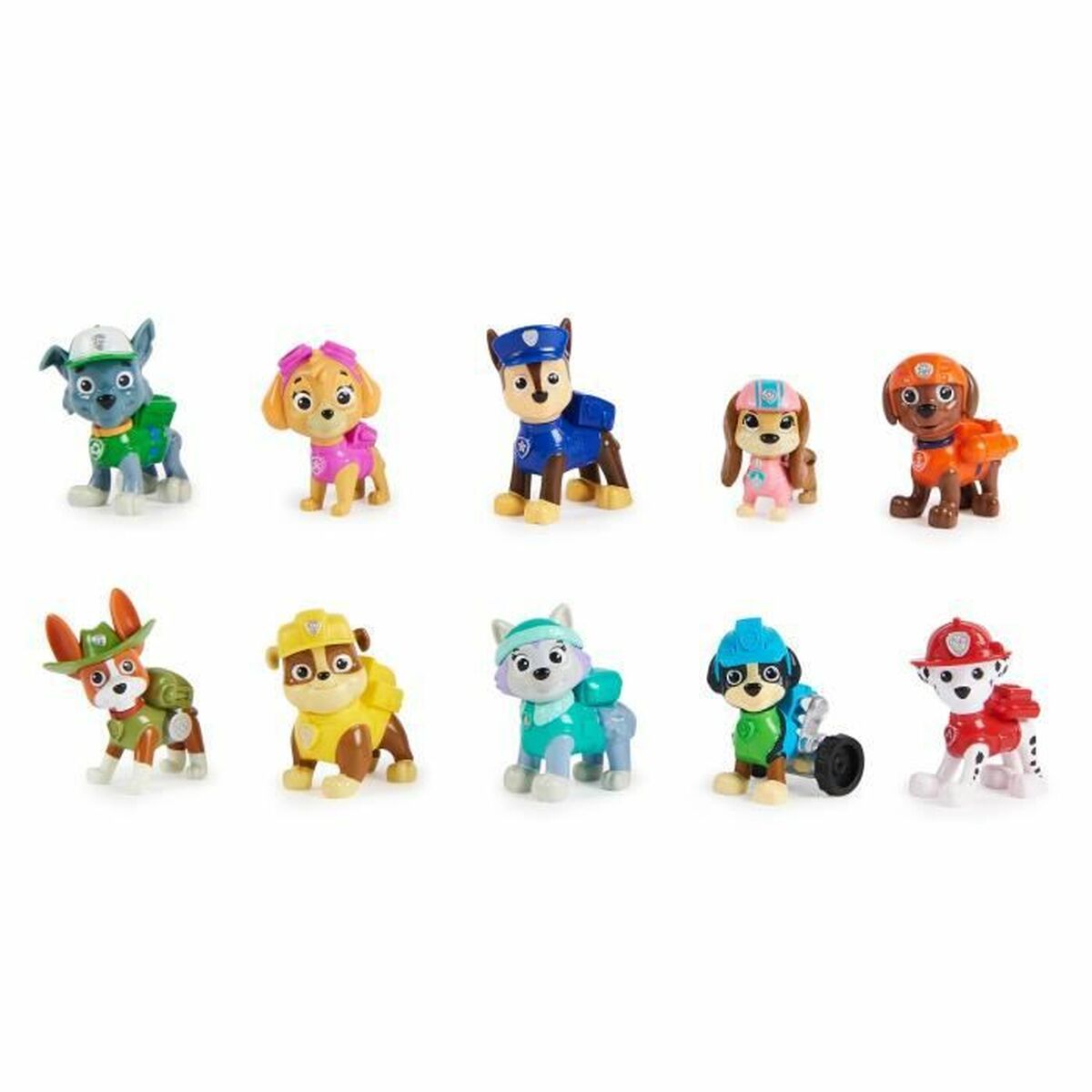 Playset The Paw Patrol 6065255 10 Pièces
