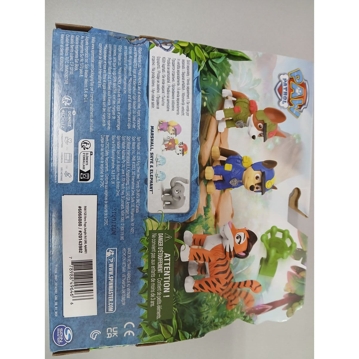 Playset The Paw Patrol Jungle 19,05 x 20,23 x 5,71 cm 4 Unités