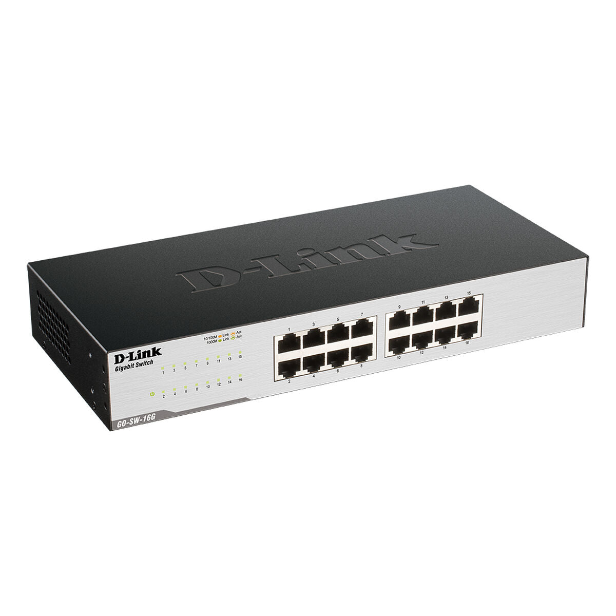 Commutateur Réseau de Bureau D-Link GO-SW-16G