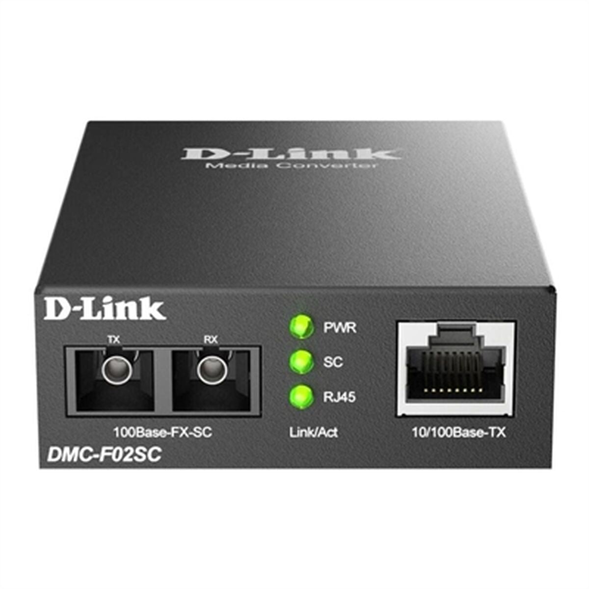 Hub USB D-Link DMC-F02SC Noir