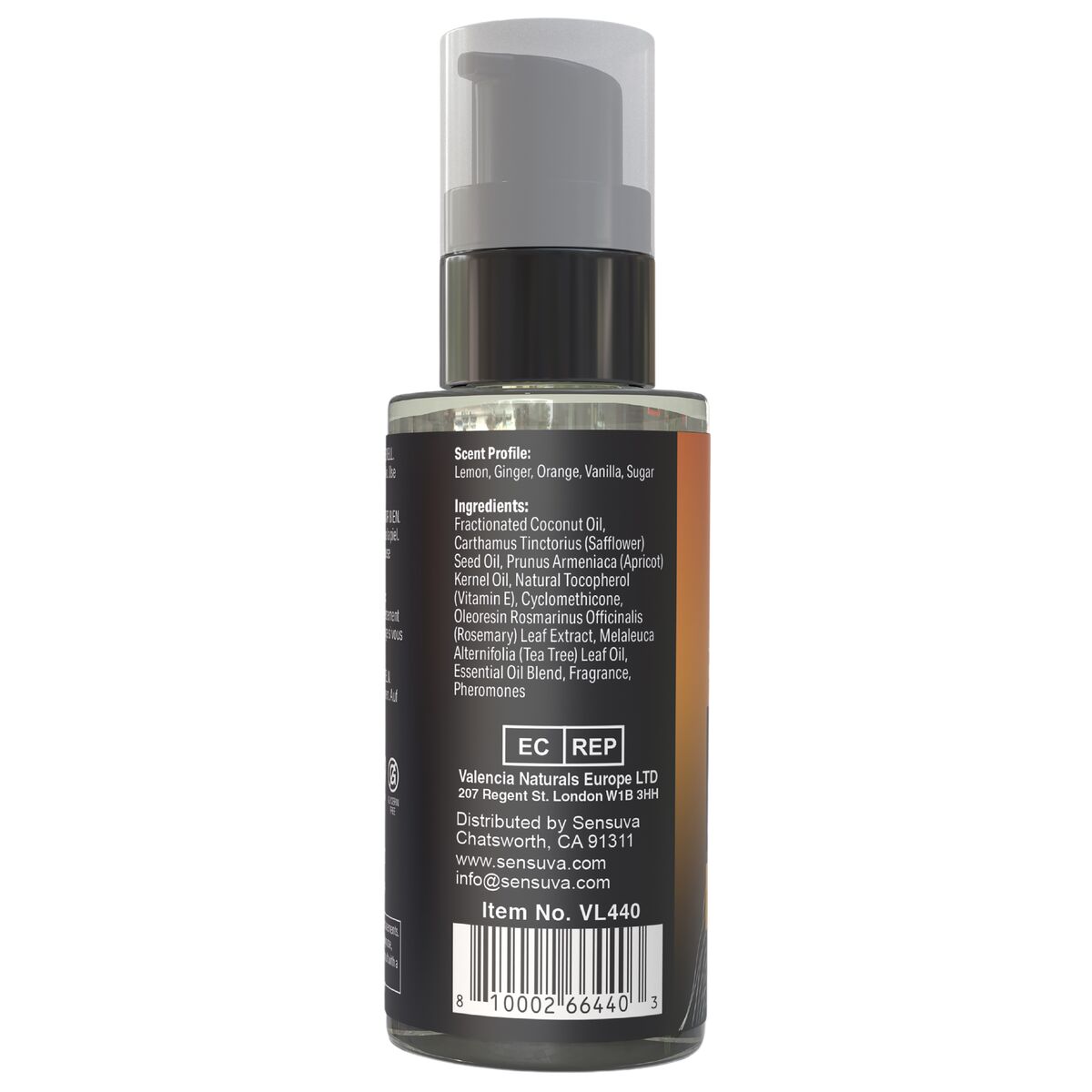 Huile de massage érotique Sensuva UST IN PARADISE 59 ml