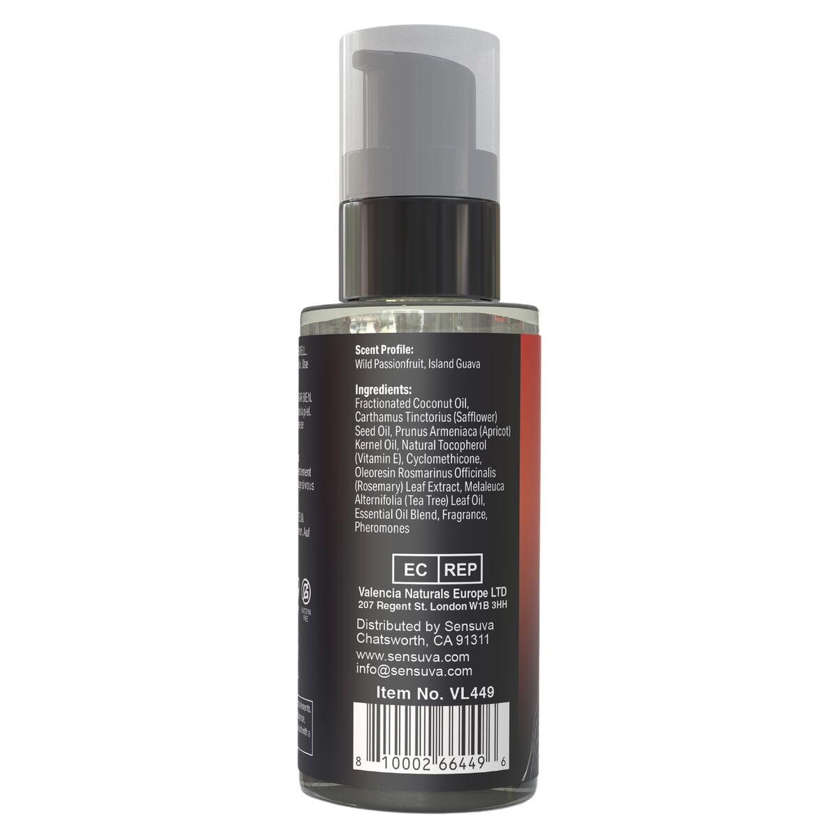 Huile de massage érotique Sensuva Fruit de la Passion 59 ml