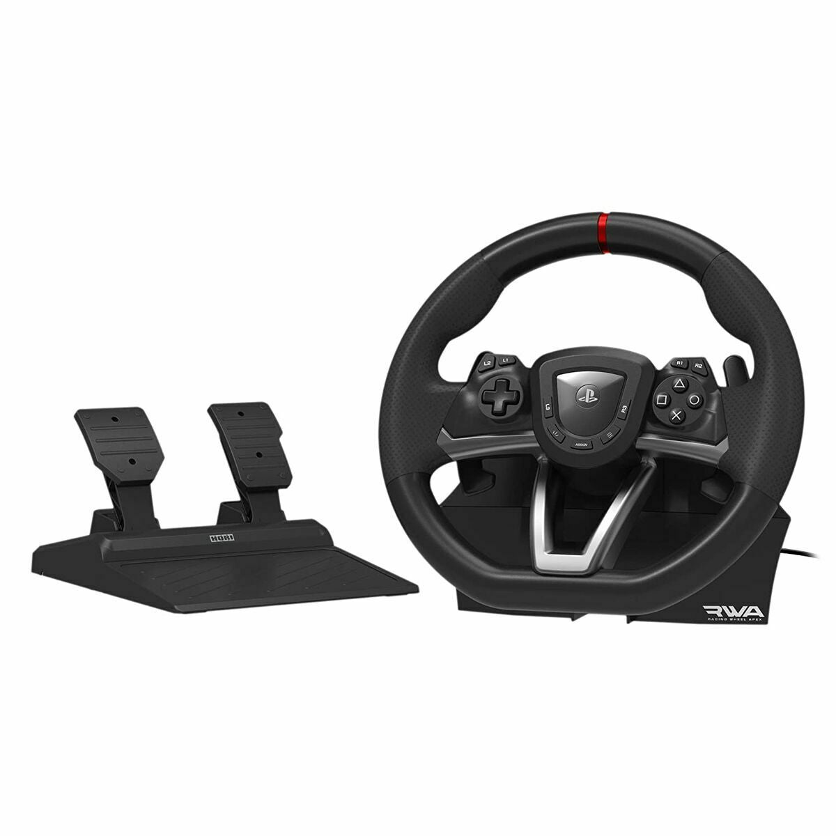 Commande HORI Racing Wheel APEX Noir