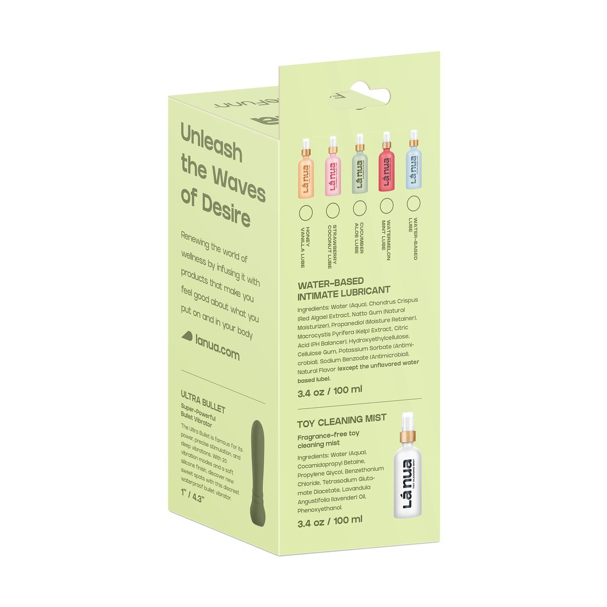 Kit de Voyage Détente Lá Nua WATERMELON MINT BUNDLE 100 ml