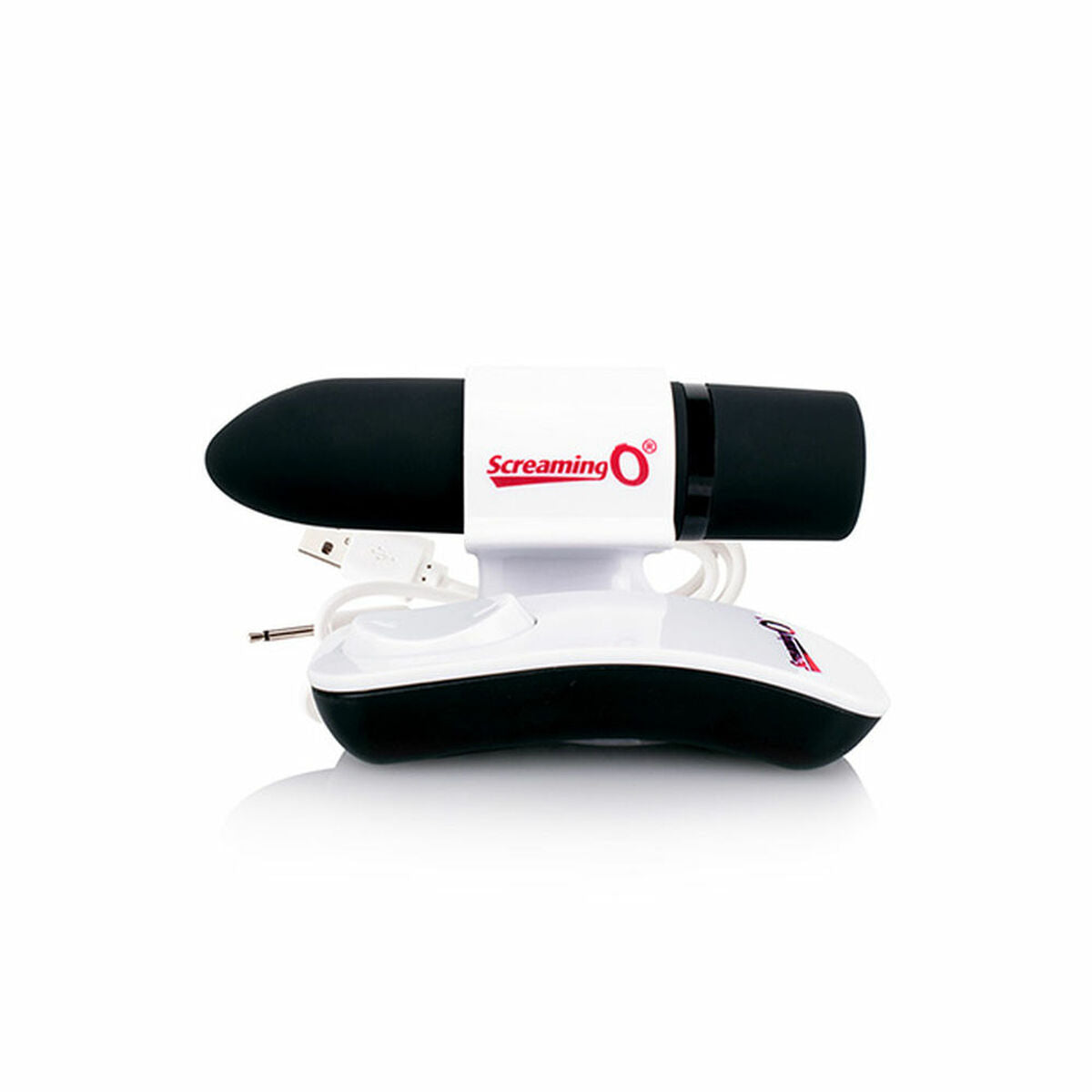 Vibromasseur à boules The Screaming O Noir