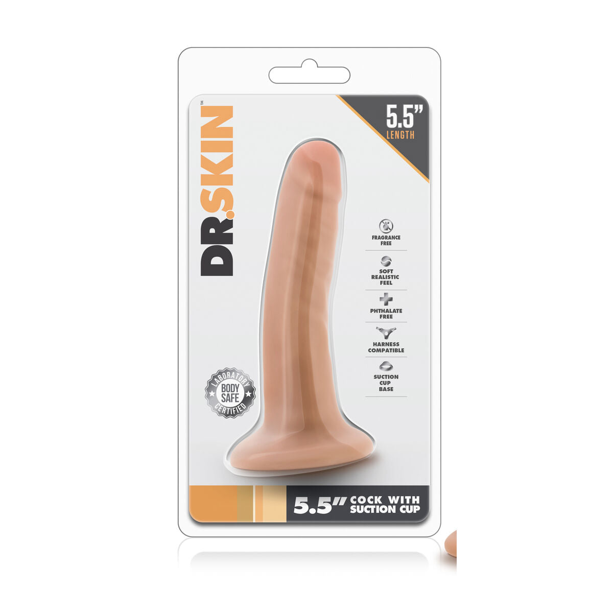 Gode réaliste Blush Dr Skin PVC Ø 3,2 cm (12,7 cm)