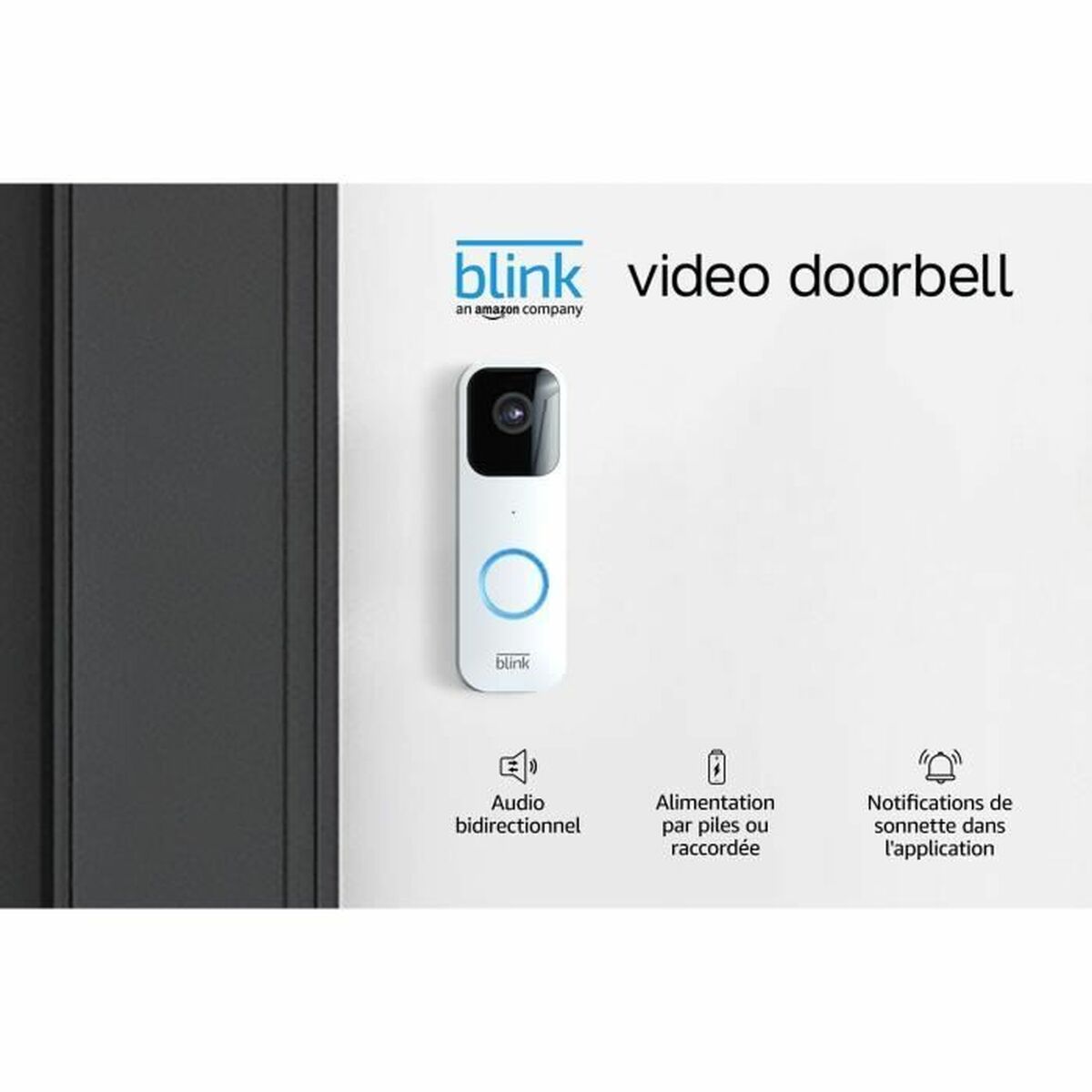 Interphone Vidéo Intelligent Blink Home Security Blanc