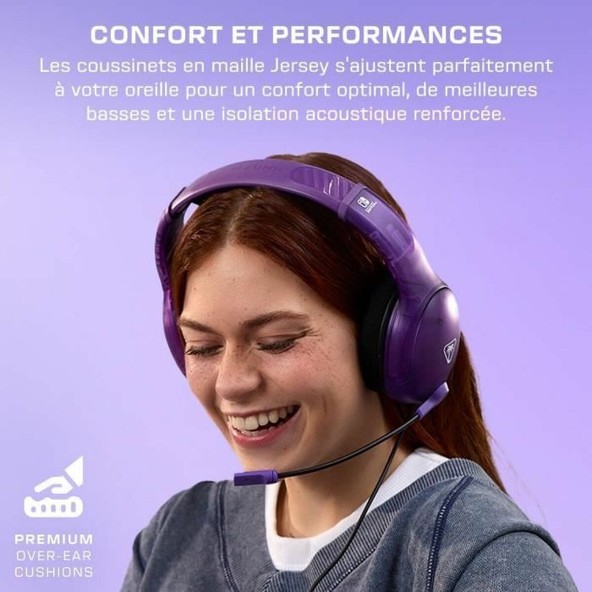 Casque Turtle Beach Airlite Fit Violet