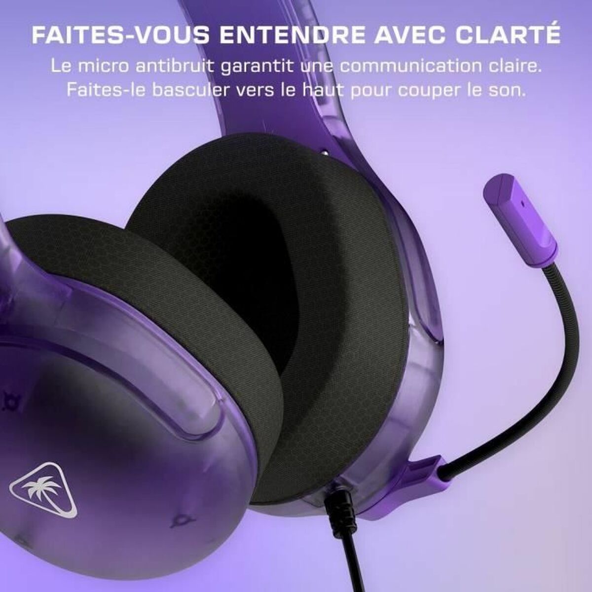 Casque Turtle Beach Airlite Fit Violet