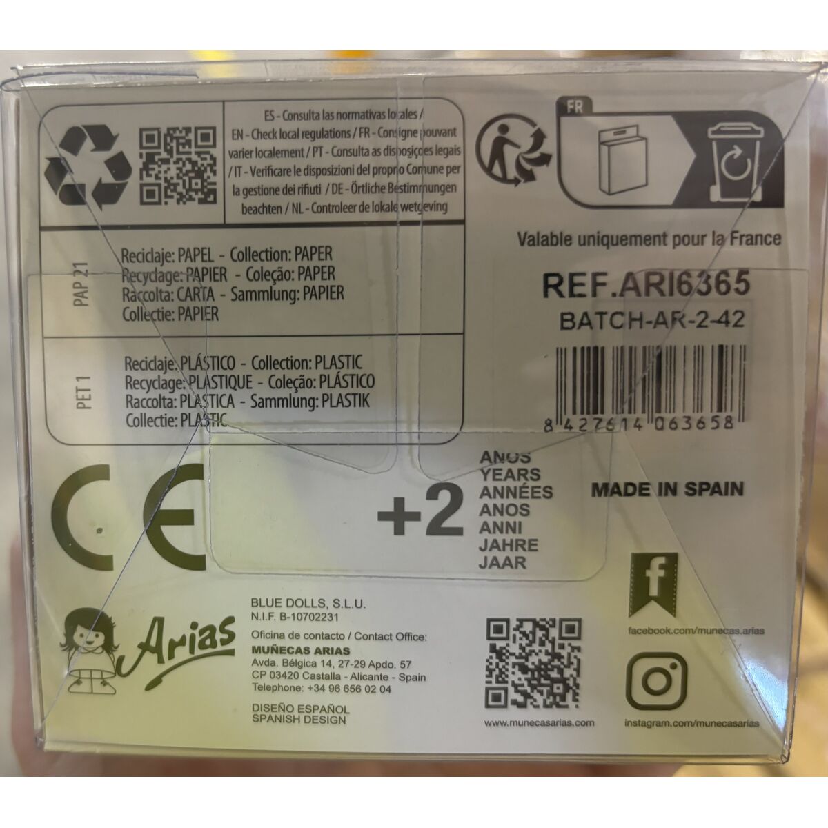 Ensemble Tétine et Attache Tétine Arias