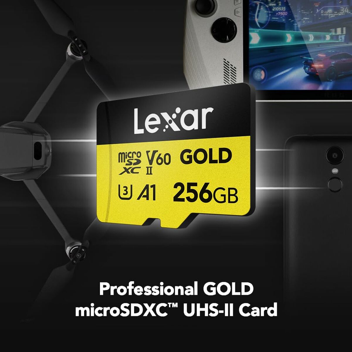 Carte Mémoire SD Lexar LMSGOLD256G-BNNNG 256 GB