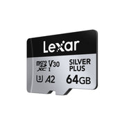 Carte Micro SD Lexar Lexar Professional SILVER PLUS 64 GB