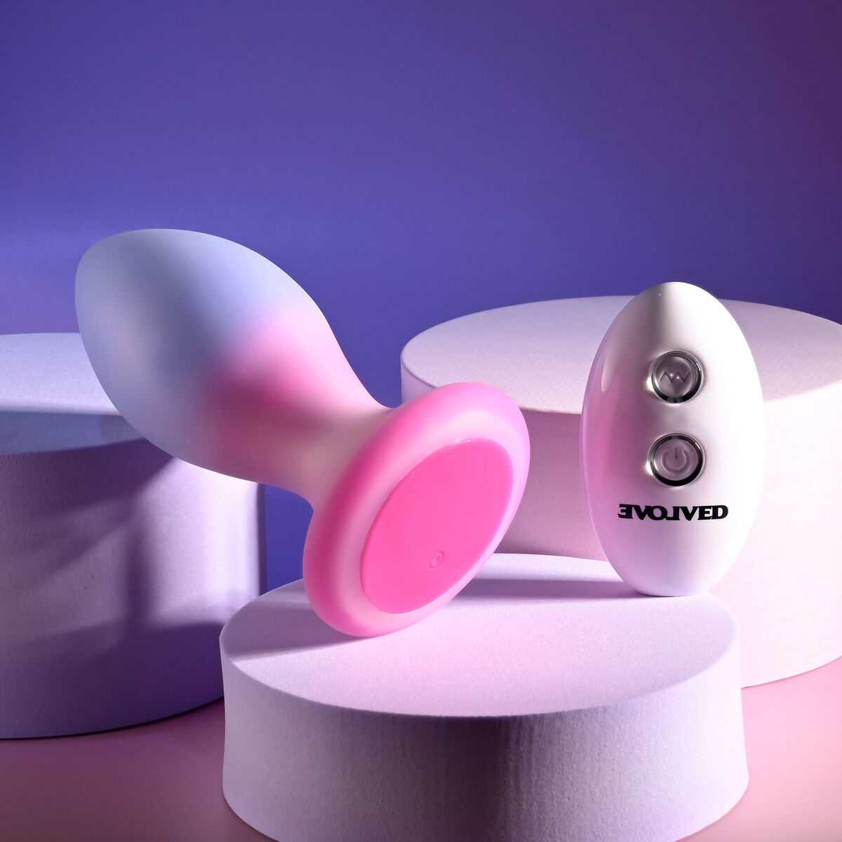 Plug Anal Evolved Multicouleur (8,9 cm)