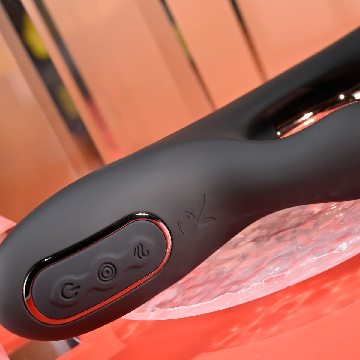 Vibration de Stimulation Double Evolved Playboy Noir