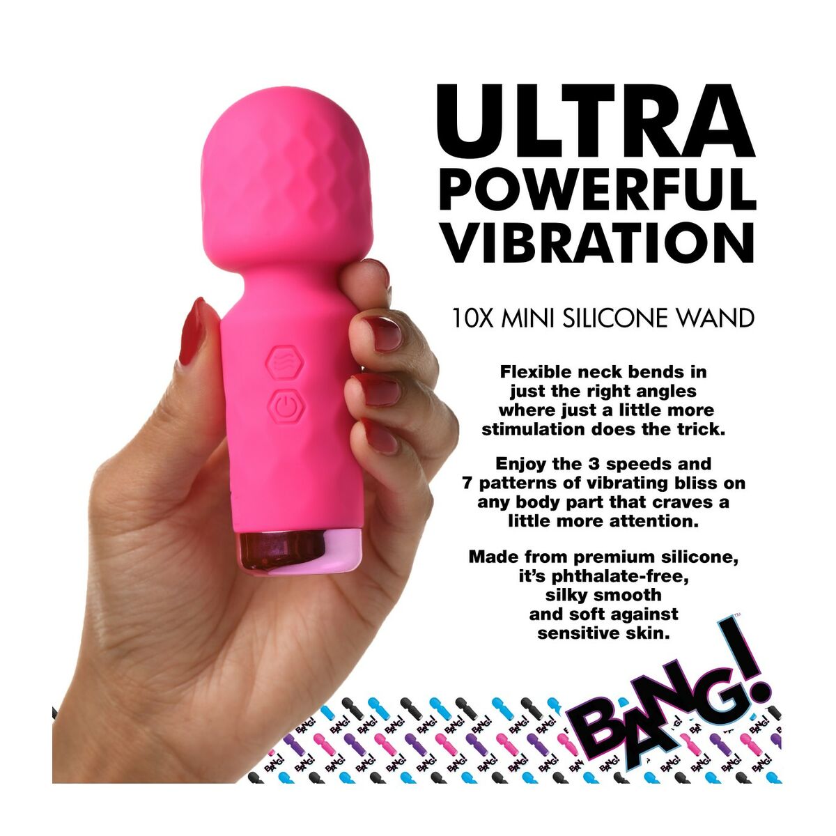 Masseur XR Rose Silicone