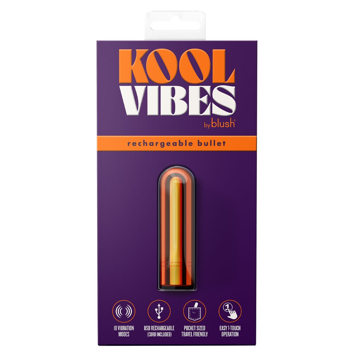 Vibromasseur à boules Blush Kool Vibes Orange