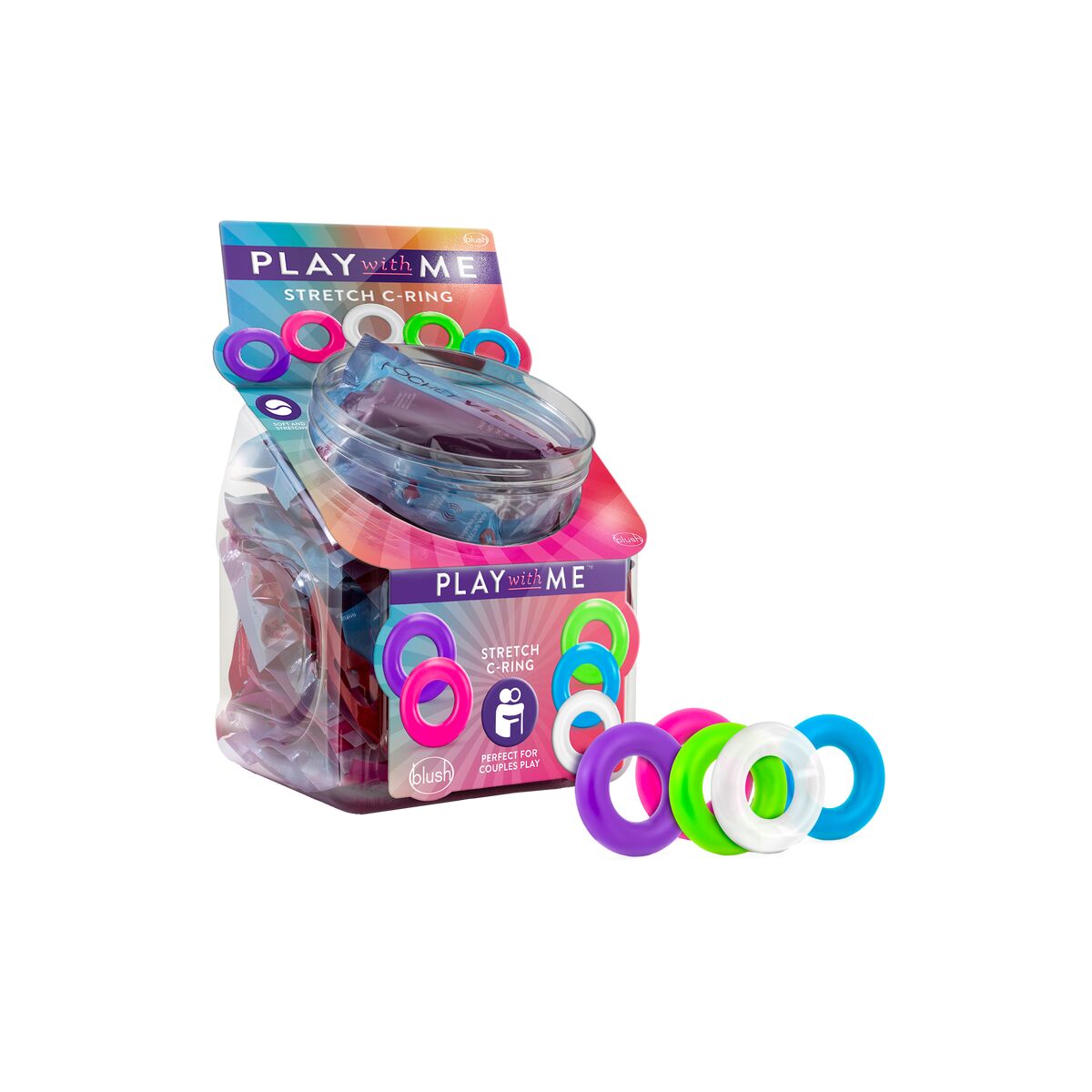Anneau Pénis Blush Play with me Multicouleur