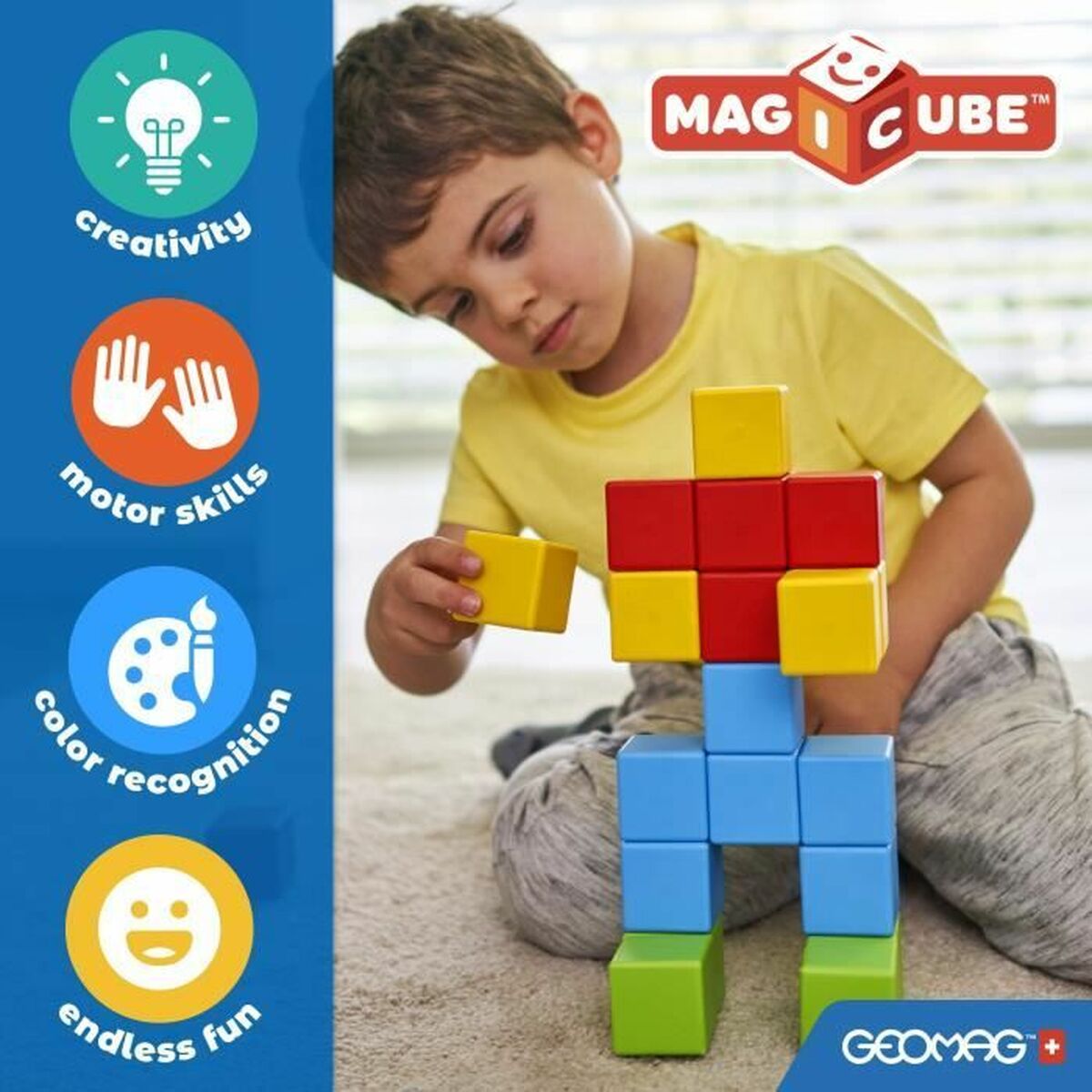 Set de construction Geomag Magicube 308