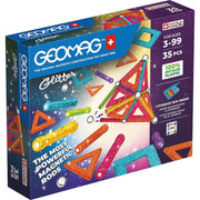Playset Geomag Glitter (35 Pièces)