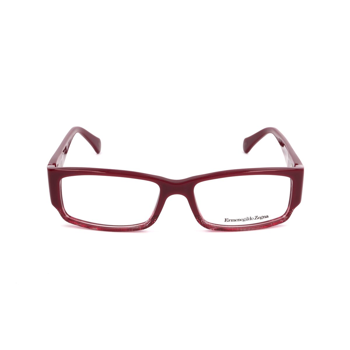 Monture de Lunettes Unisexe Ermenegildo Zegna VZ353509M8 Rouge Ø 53 mm