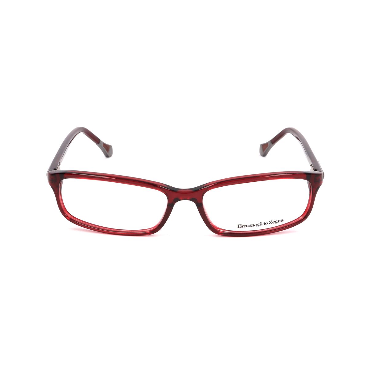 Monture de Lunettes Unisexe Ermenegildo Zegna VZ35380954 Rouge ø 56 mm