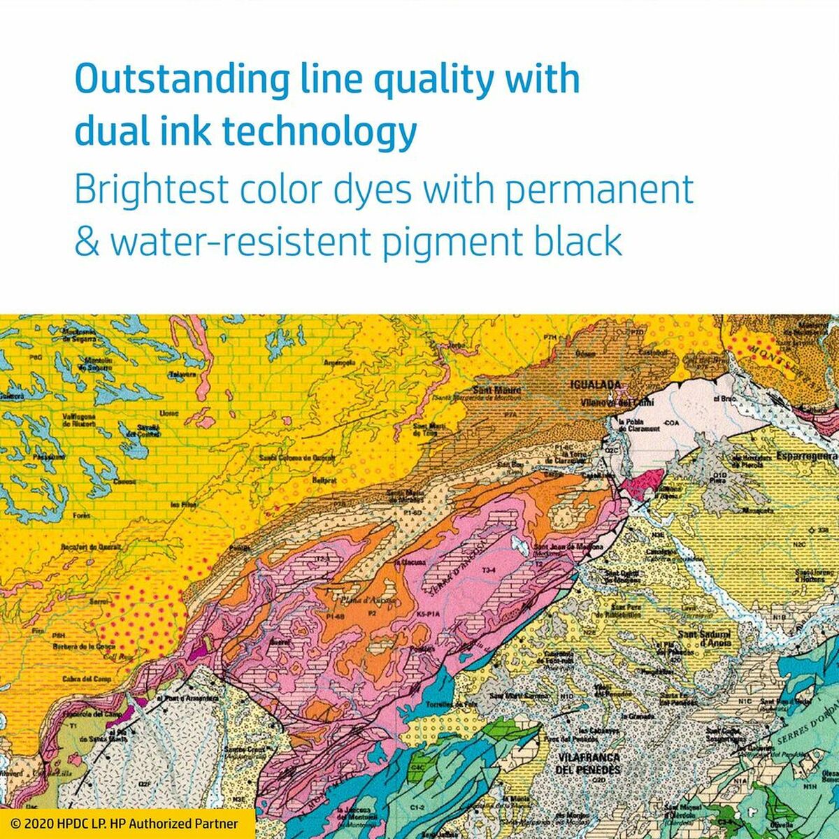 Cartouche d'encre originale HP CZ136A Jaune