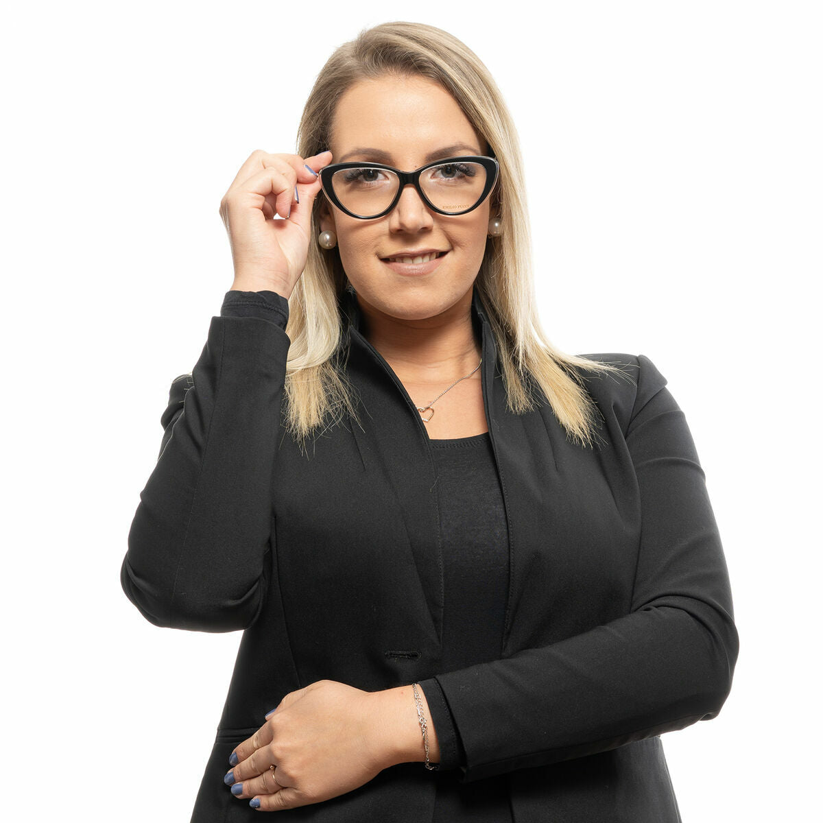 Monture de Lunettes Femme Emilio Pucci EP5096-55003 Ø 55 mm