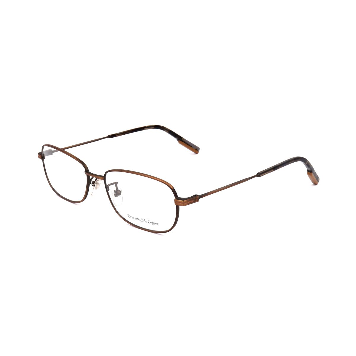 Monture de Lunettes Homme Ermenegildo Zegna EZ5166-D-38 Marron Ø 55 mm