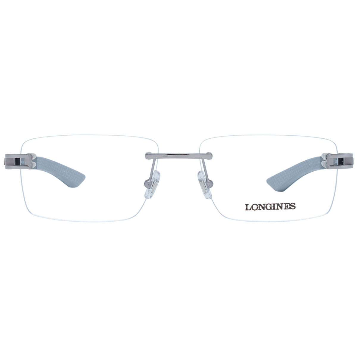 Monture de Lunettes Homme Longines LG5006H55014 Gris Ø 55 mm