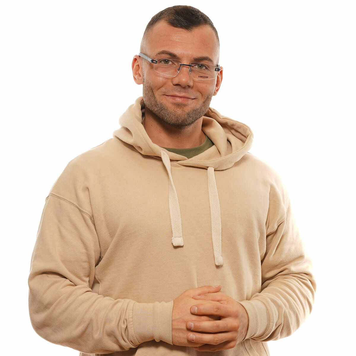 Monture de Lunettes Homme Longines LG5007H56090 Bleu ø 56 mm